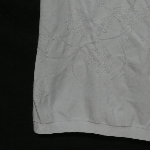 Light Blue Stitched Floral Spaghetti Strap Cami - Camisole | xs - extra small - Picture 6 of 14